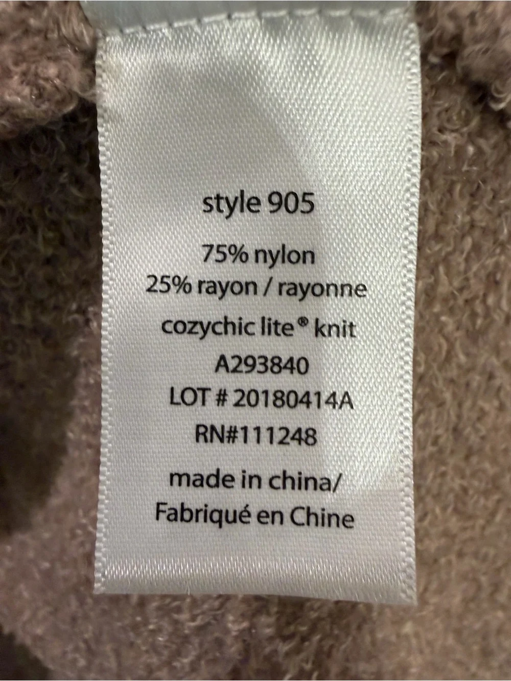 Barefoot Dreams CozyChic Lite Hooded Resort Cardigan Size Medium